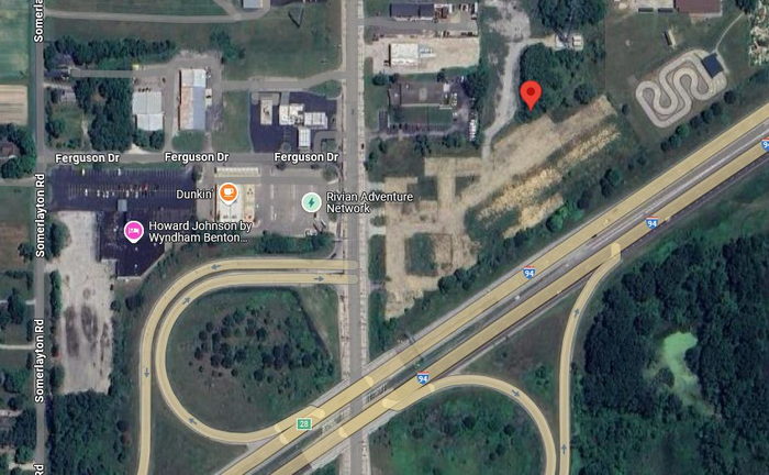 Howard Johnsons (Cosmo Extended Stay Motel) - Aerial Map (newer photo)